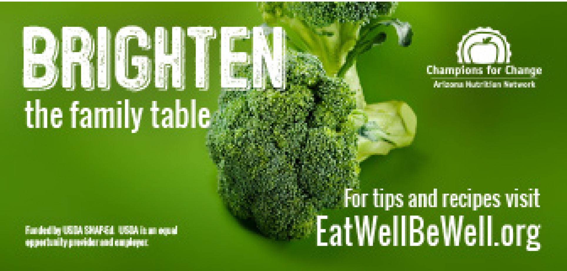 Brighten the Family Table -broccoli